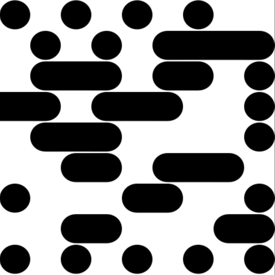 horizontal-dot-chain Mönster preview
