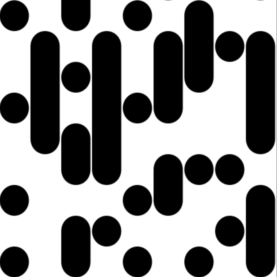 vertical-dot-chain Mönster preview